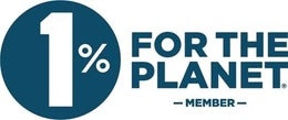 We are a 1% for the planet member - Green&Blue