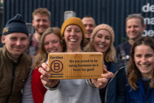 The B corp certified Green&Blue team