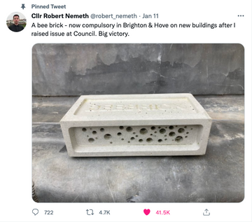 Bee Bricks compulsory in Brighton and Hove