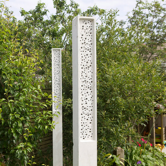 bee post bee towers for stylish bee friendly gardens