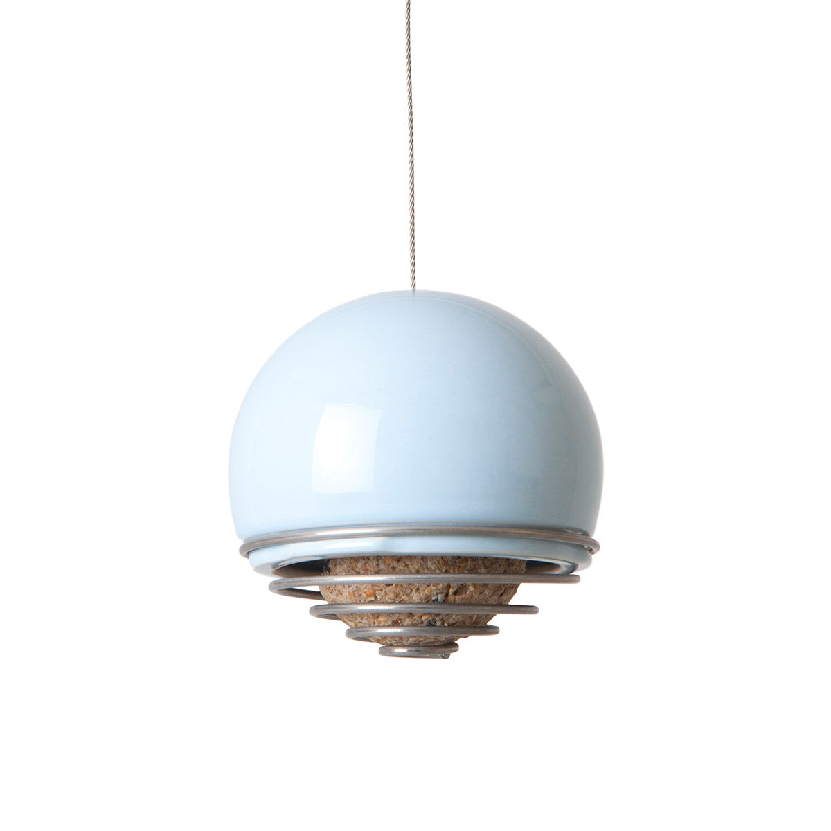 blue belle birdfeeder by green and blue